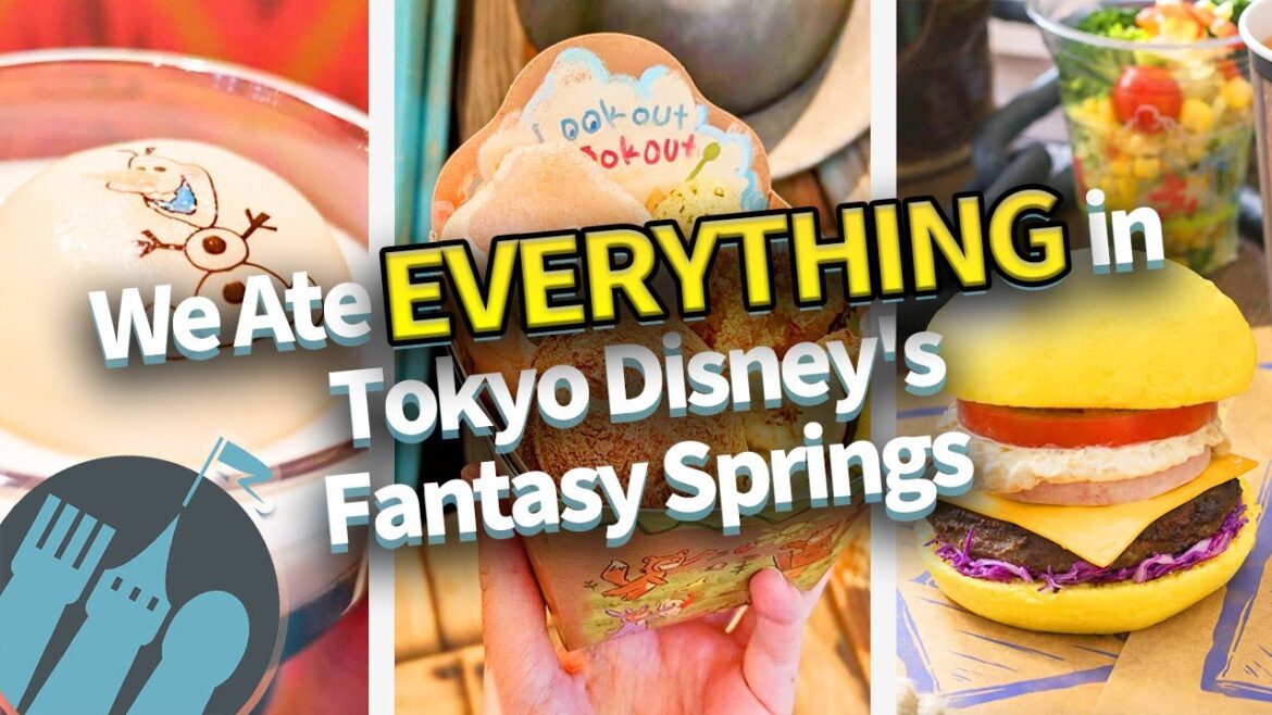 We Ate EVERYTHING in Tokyo Disney’s Fantasy Springs We Ate EVERYTHING in Tokyo Disney's Fantasy Springs