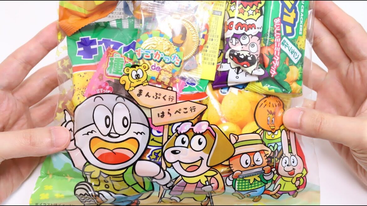 Dagashi Japanese Assorted Snacks Large Pack Japan Souvenir