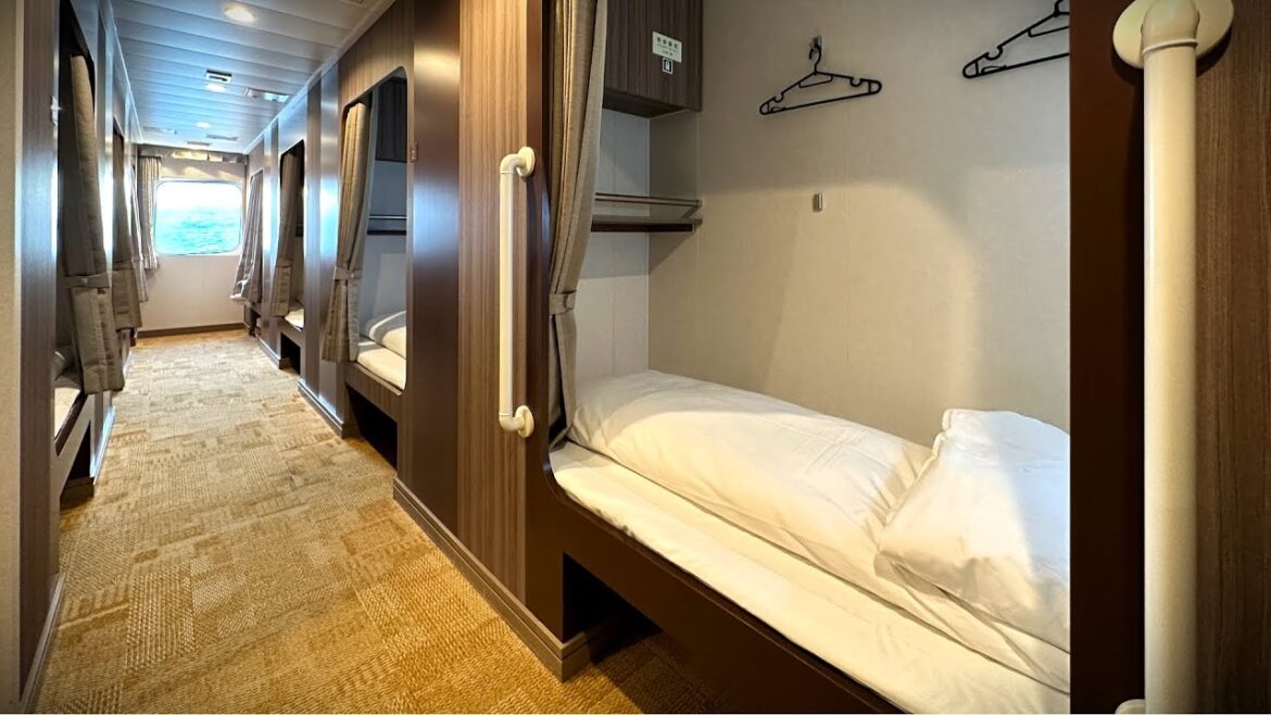 【コスパ最強】8000円で福岡 新門司→大阪 カプセル寝台でフェリー旅 【コスパ最強】8000円で福岡 新門司→大阪 カプセル寝台でフェリー旅