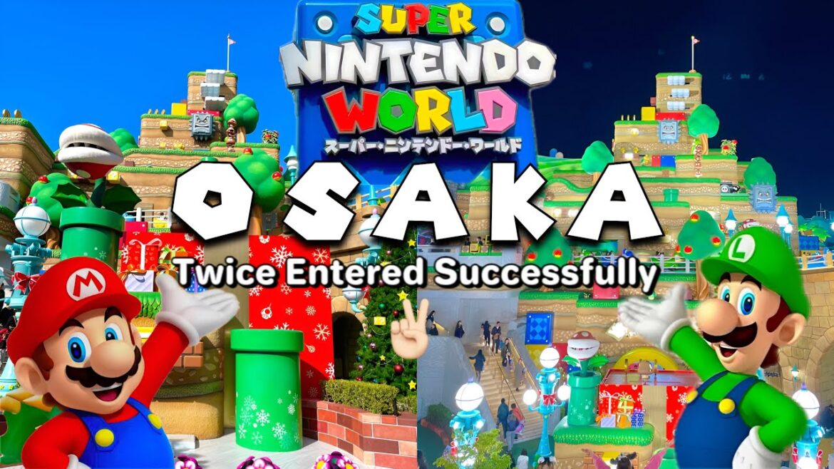 Hacks To Enter Super Nintendo World Twice a Day - Universal Studio Japan Tips & Tricks