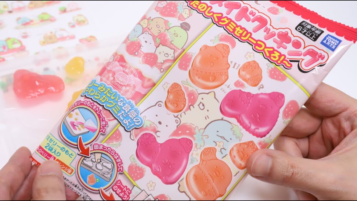 DIY Candy Sumikko Gurashi Gummy Jelly Kit Homemade Cooking