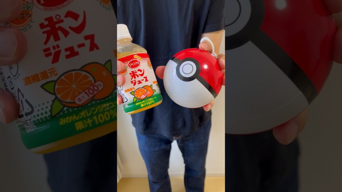 Pokemon Pokeball Yo-yo Ice Cream Maker Kitchen Gadget Orange Sorbet #shorts