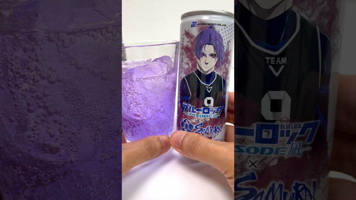 Lawson Blue Lock Energy Drink Samurai Energy #shorts
