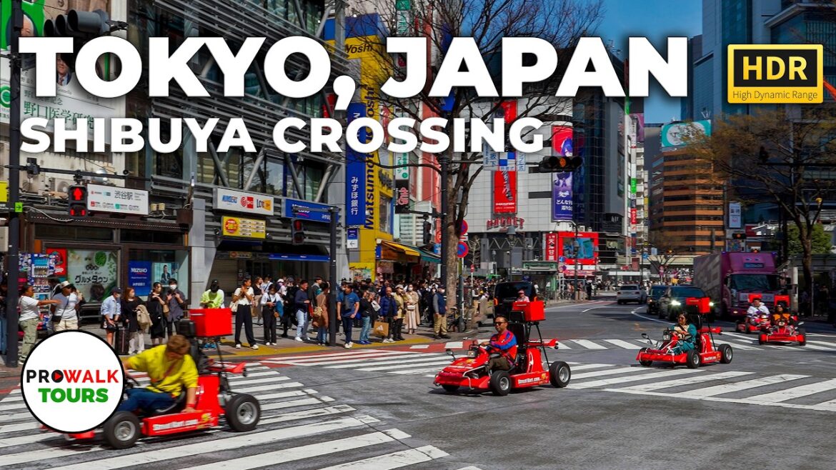 Shibuya, Tokyo Walking Tour - HDR 4K 60fps with Captions by Prowalk Tours