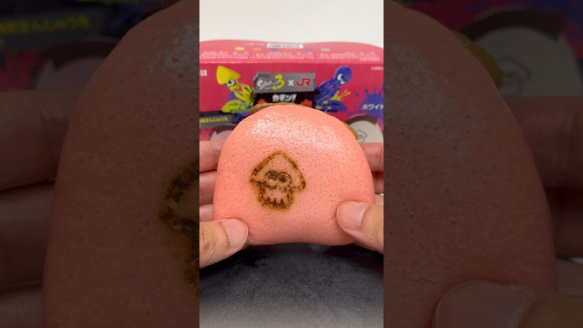 Splatoon 3 Pork Berry Steamed Bun #shorts