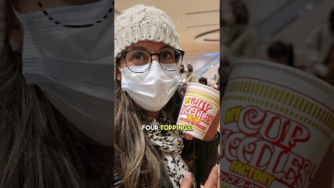 Create Your Own Cup Noodles in Cup Noodles Museum Yokohama #travel #cupnoodle #yokohama