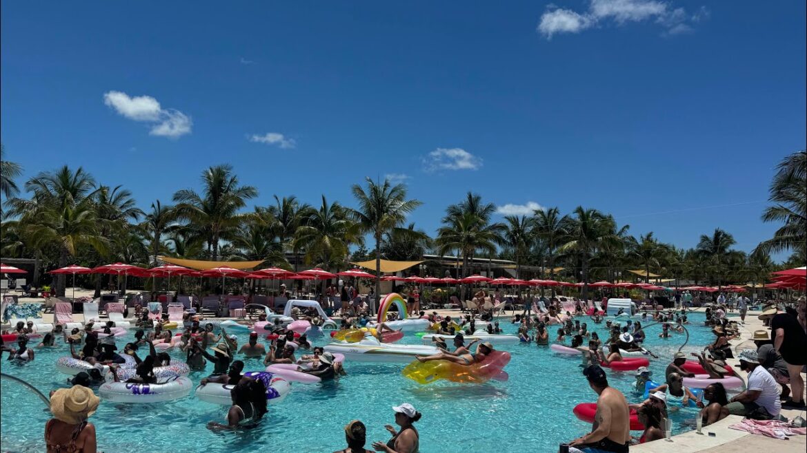 🔴 Live From Virgin Voyages Bimini Beach Club!