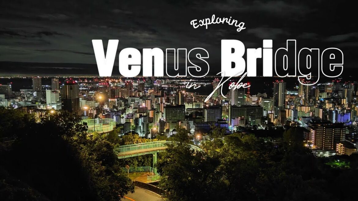 Night Walk on Venus Bridge in Kobe: Stunning Night Views | мост Венеры в Кобе | ビーナスブリッジ #travel Night Walk on Venus Bridge in Kobe: Stunning Night Views | мост Венеры в Кобе | ビーナスブリッジ #travel
