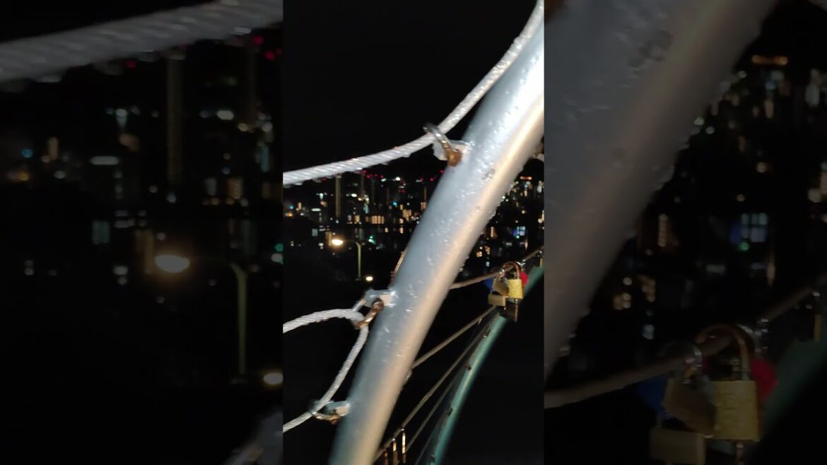 Night Walk on Venus Bridge in Kobe: Stunning Night Views | мост Венеры в Кобе | ビーナスブリッジ #travel Night Walk on Venus Bridge in Kobe: Stunning Night Views | мост Венеры в Кобе | ビーナスブリッジ #travel