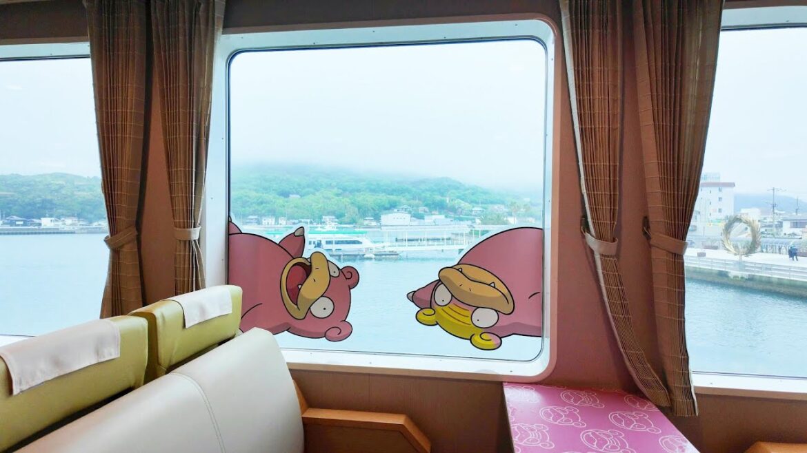 【小豆島】癒しのヤドンフェリーで行く！弾丸女ひとり旅