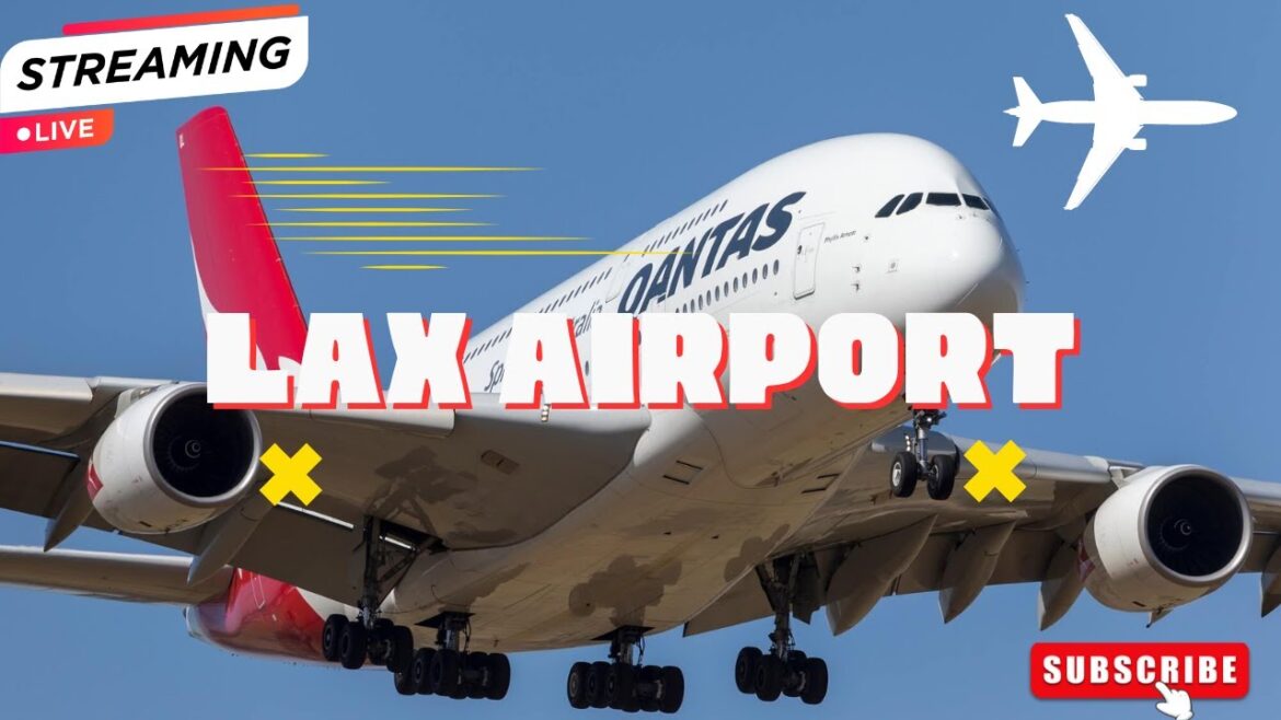 Los Angeles LAX Airport Action | Real Time Plane Spotting Close up Heavy Landings and Take Off