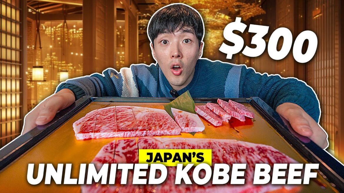 $300 Kobe Beef All-You-Can-Eat in Japan. Is It Worth It? $300 Kobe Beef All-You-Can-Eat in Japan. Is It Worth It?