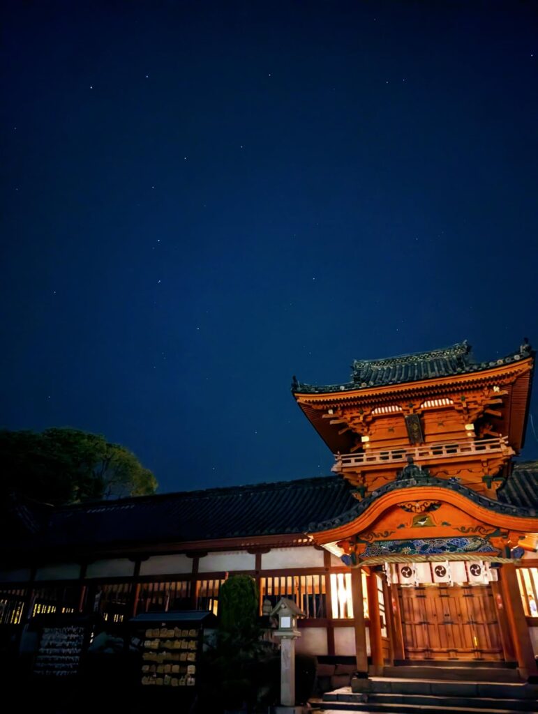 Ursa Major in all its glory captured on Shikoku island