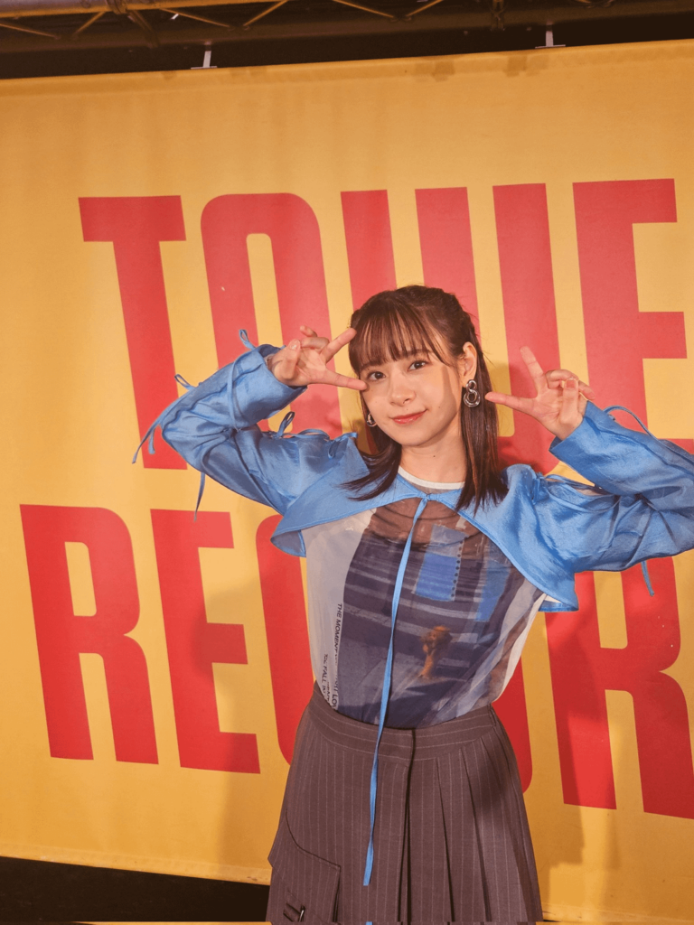 Maeda Kaori from Her Release Event at Tower Records Shibuya and Akihabara Gamers