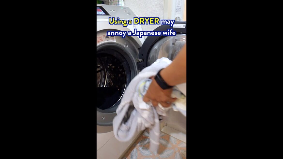 Did you know Japanese don't like using a Dryer