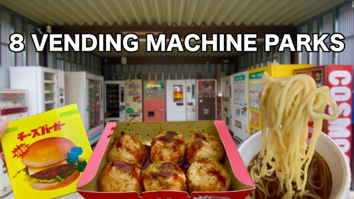 8 RETRO FOOD VENDING MACHINE PARKS in JAPAN 8 RETRO FOOD VENDING MACHINE PARKS in JAPAN
