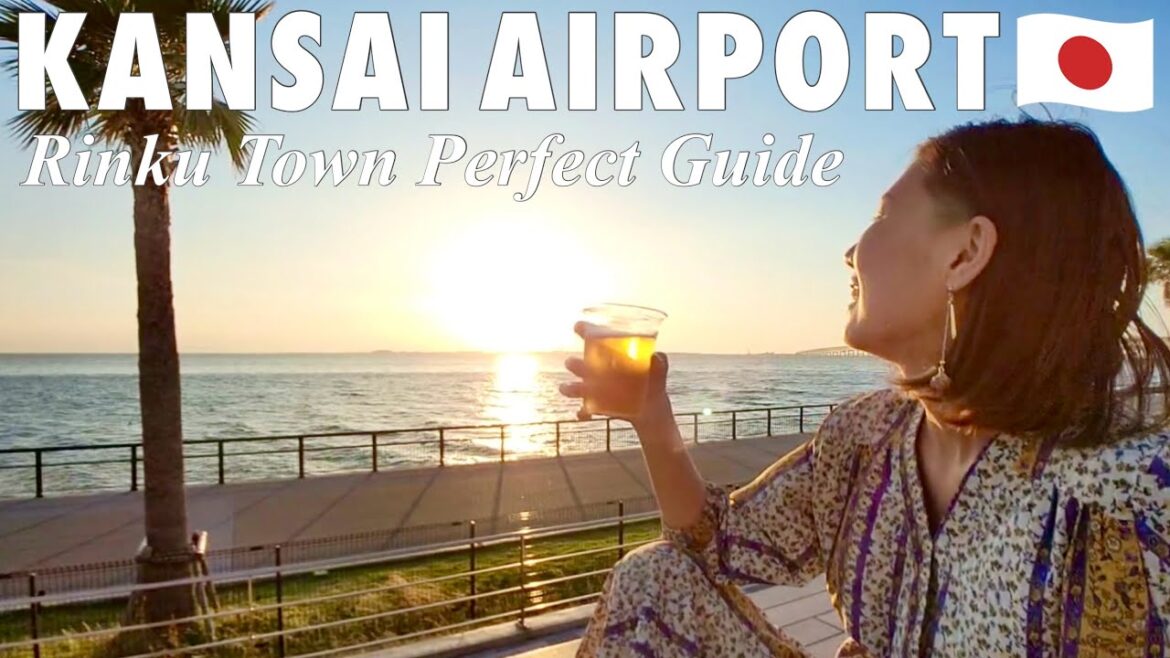 OSAKA🇯🇵 Rinku town (Kansai International Airport)✈️  Sunset with Beer🍻 Japan Vlog!!