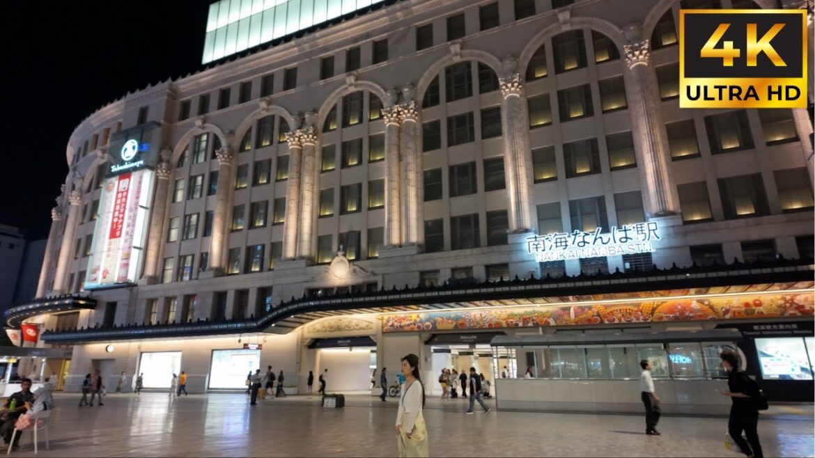 Osaka free walking tour | Nankai Namba A Corner Of Europe in Osaka – Japan 4K Osaka free walking tour | Nankai Namba A Corner Of Europe in Osaka - Japan 4K