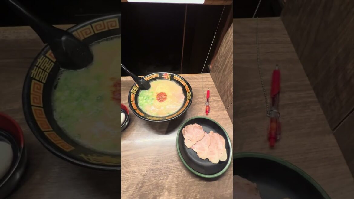 Ichiran Ramen Dotounbori street Osaka Japan