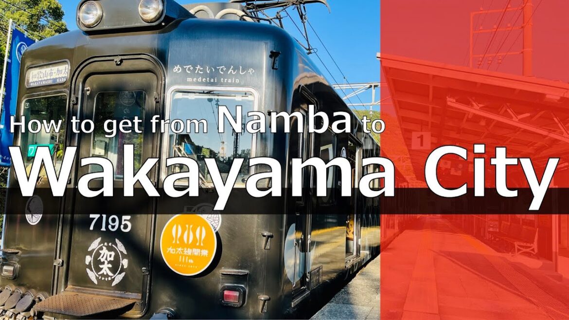 Wakayama City 1-day Itinerary │ The way from Namba to Wakayama City