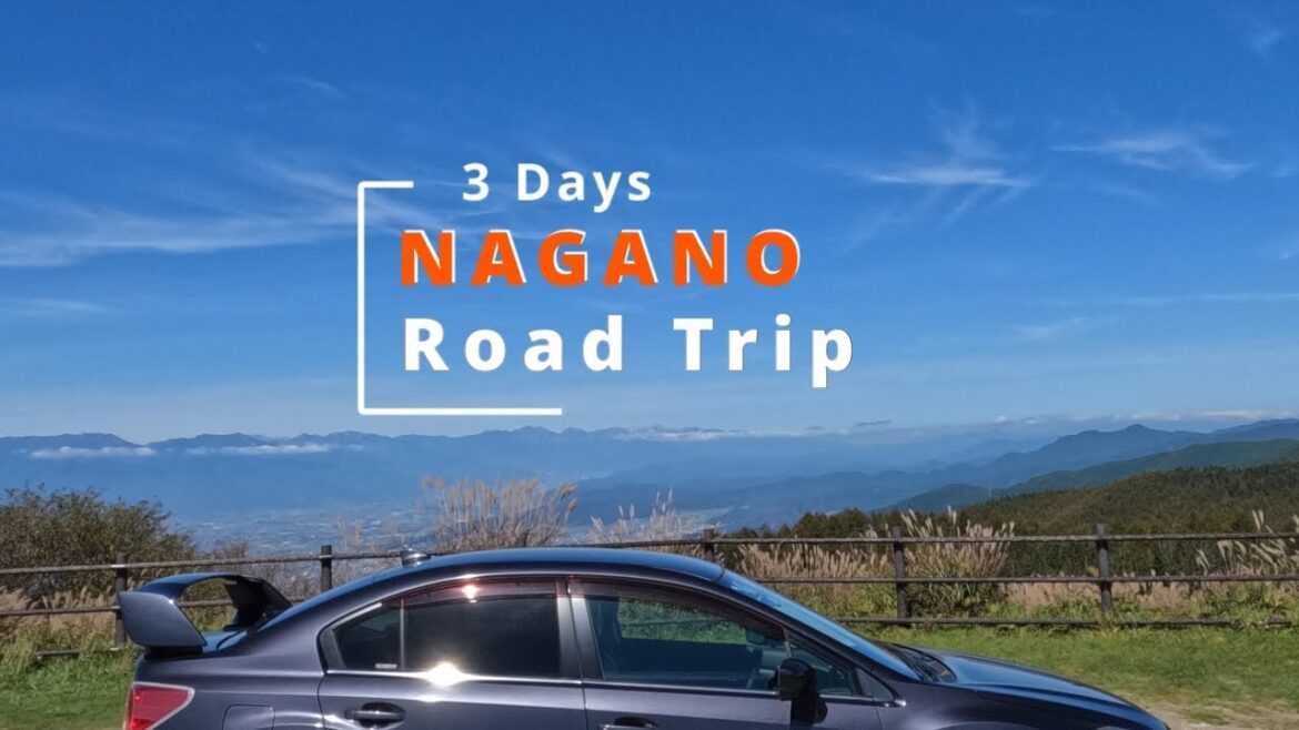 【4k vlog】NAGANO Road Trip Day2
