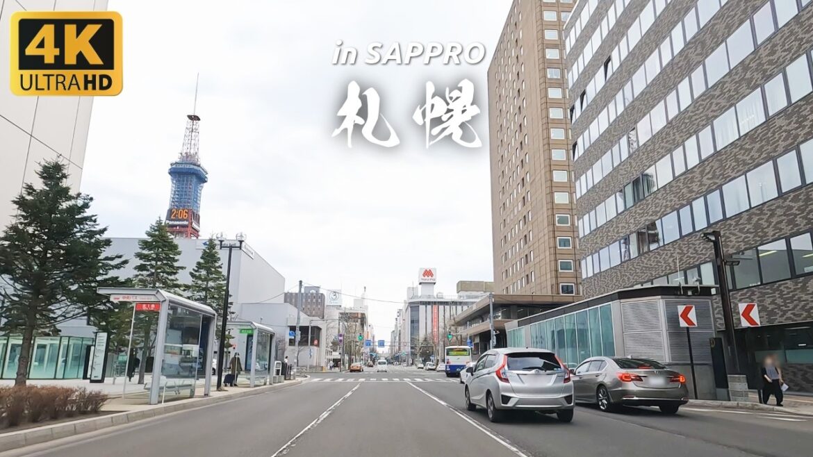 Hokkaido Travel 4K | Driving in Sappro, Touring Japan’s Northern Metropolises Hokkaido Travel 4K | Driving in Sappro, Touring Japan's Northern Metropolises