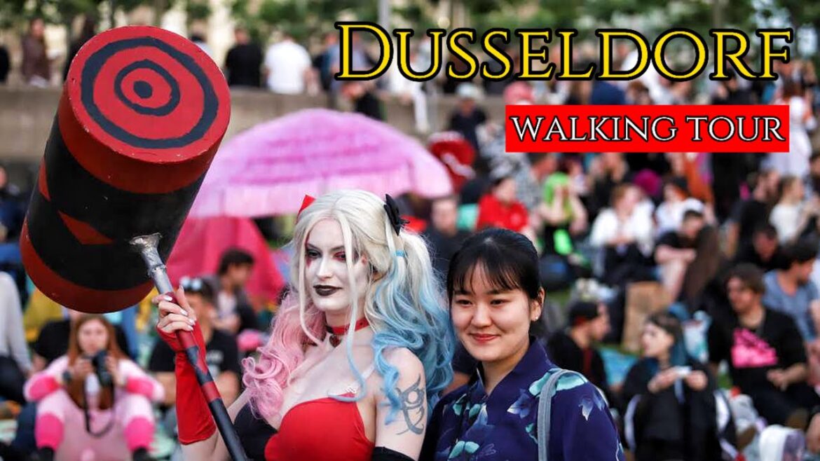 Dusseldorf, Germany. Walking Tour (HDR, 4K) Japan Tag 2024 Dusseldorf, Germany. Walking Tour (HDR, 4K) Japan Tag 2024