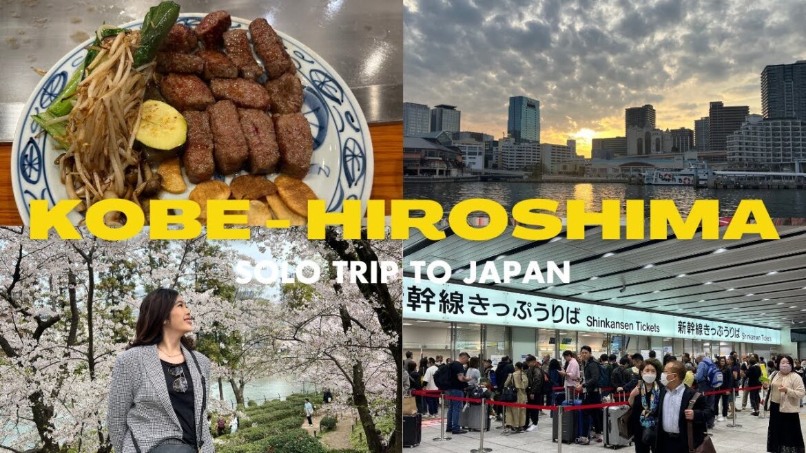 FEMALE SOLO TRIP TO JAPAN: Trying out Kobe beef in Kobe, last minute trip to Hiroshima! FEMALE SOLO TRIP TO JAPAN: Trying out Kobe beef in Kobe, last minute trip to Hiroshima!