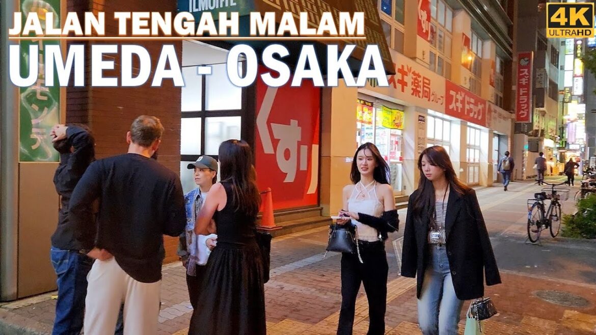 Night walking around UMEDA OSAKA❗ Red District in Osaka ⁉️⁉ – JAPAN 4K #walkingtour Night walking around UMEDA OSAKA❗ Red District in Osaka ⁉️⁉ - JAPAN 4K #walkingtour