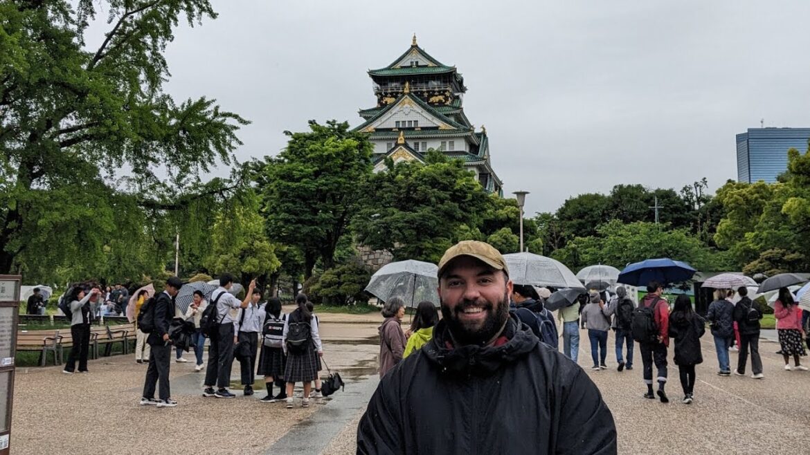 Japan Trip Day 5! Visiting Osaka Castle! 🏯