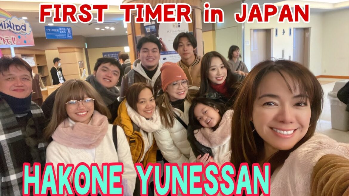 FIRST TIMER in JAPAN at YUNESSAN HAKONE FIRST TIMER in JAPAN at YUNESSAN HAKONE