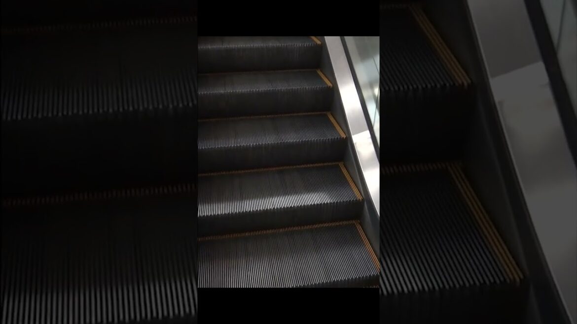 Wave Shaped #Mitsubishi Series J #Escalator - #Kobe HarbourLand, #Japan #shorts