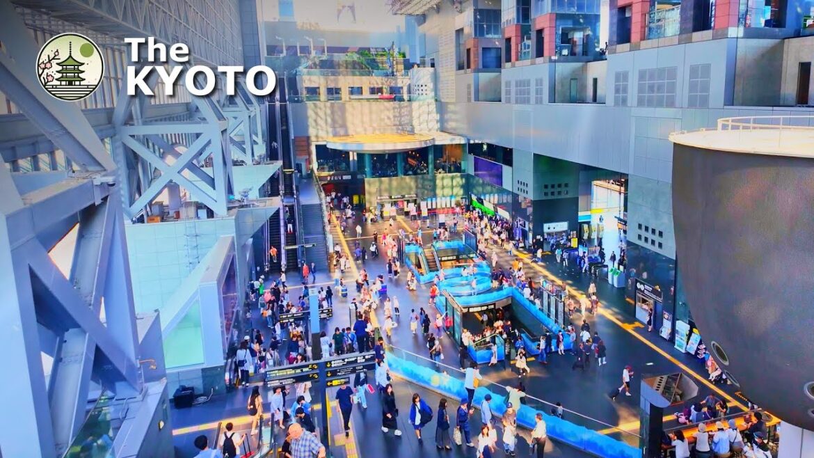 【4K】Kyoto Station Walking Tour 2024 in Japan 【4K】Kyoto Station Walking Tour 2024 in Japan