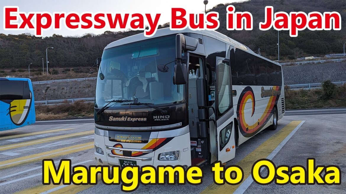 【So Scenic!】 Riding Japan’s Expressway Bus “Sanuki Express” | Marugame to Osaka 【So Scenic!】 Riding Japan's Expressway Bus "Sanuki Express" | Marugame to Osaka