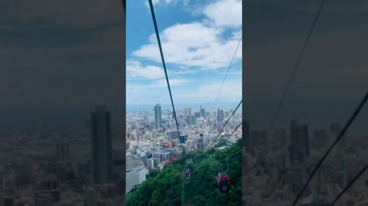 Shin Kobe Ropeway | Cable Cars #Shorts