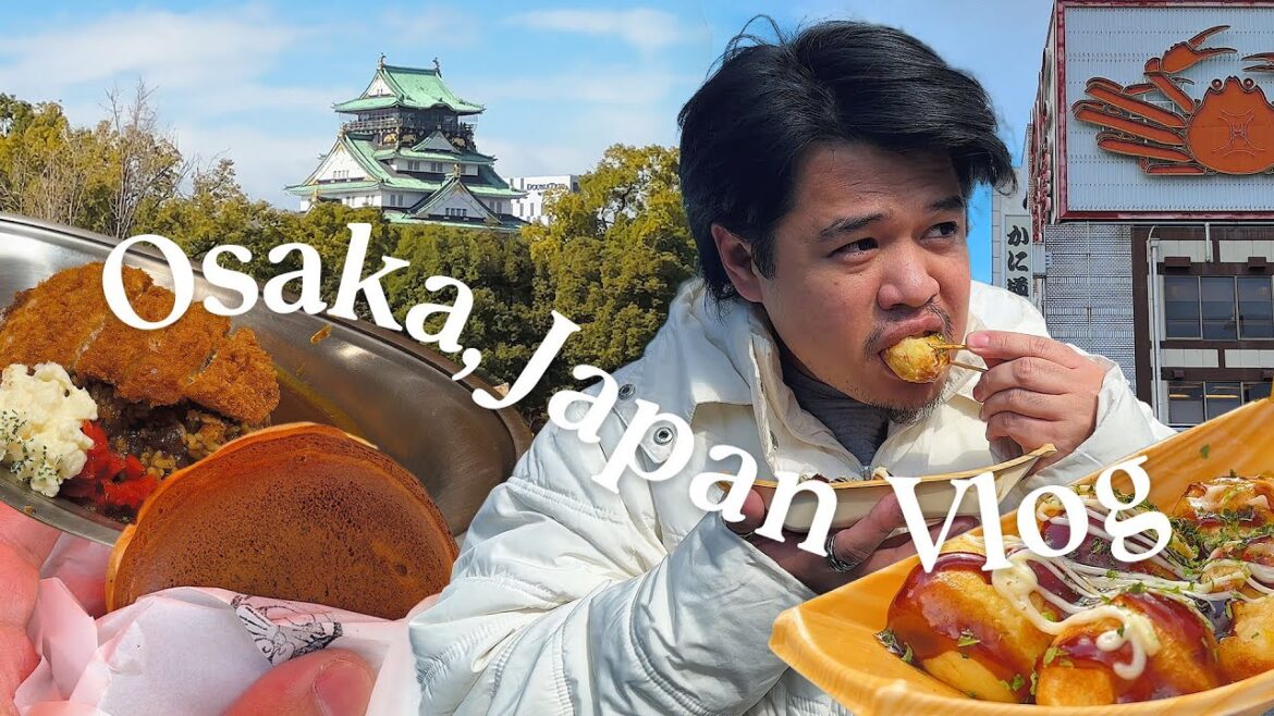 Osaka Vlog • Takoyaki, Dorayaki, Osaka Castle, Umeda Sky Building • E02 | Japan Silent Vlog Osaka Vlog • Takoyaki, Dorayaki, Osaka Castle, Umeda Sky Building • E02 | Japan Silent Vlog