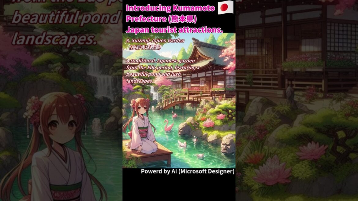 Kumamoto Prefecture Japan tourist Attractions  #shorts