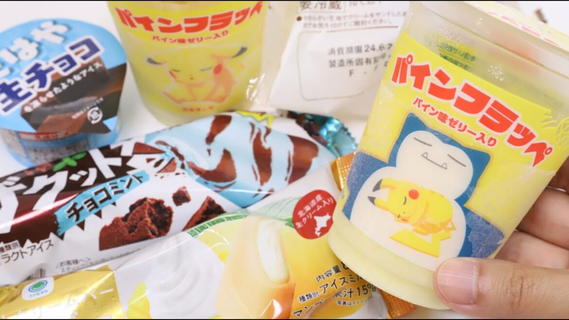 Weekly Convenience Store Foods Familymart Sleeping Pikachu is So Cute!