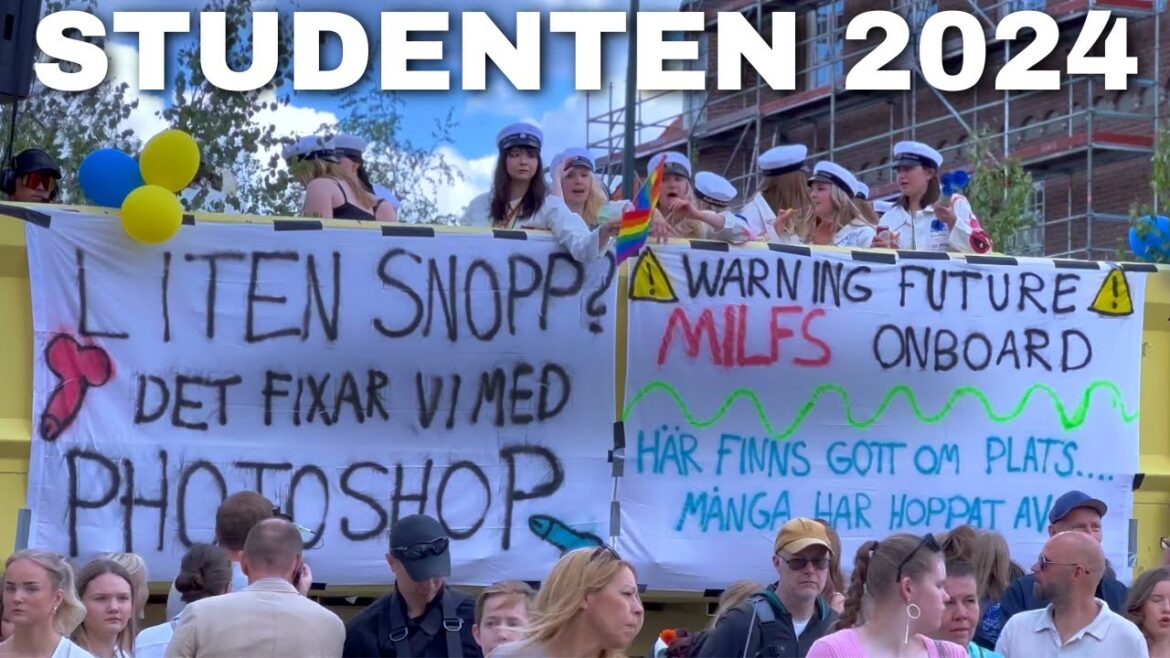 ÖSTERSUND STUDENTEN SWEDEN  2024  ( JÄMTLAND  GYMNASIUM WARGENTIN )