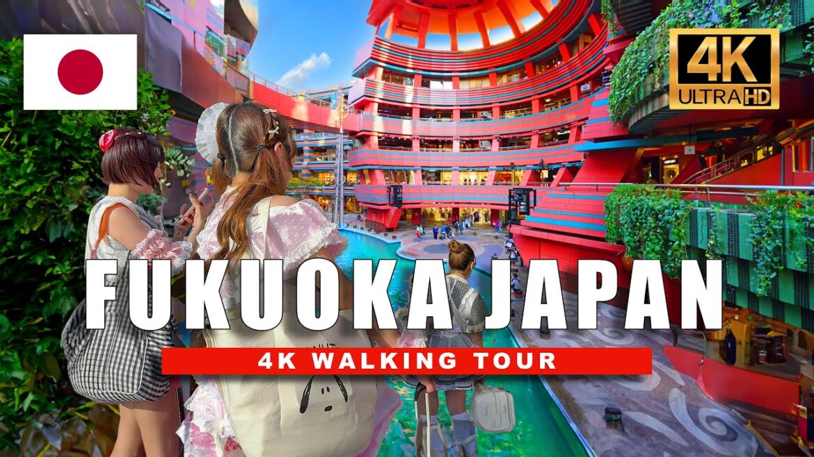 🇯🇵Fukuoka, Japan Walking Tour | 4 Hour Day + Night Japan Walkthrough | 4k Hdr 60fps 🇯🇵Fukuoka, Japan Walking Tour | 4 Hour Day + Night Japan Walkthrough | 4k Hdr 60fps