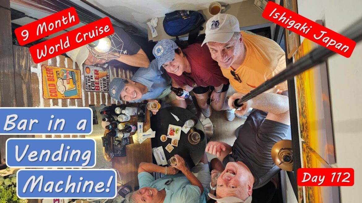Ishigaki Japan Tour.  Secret Vending Machine Bar!