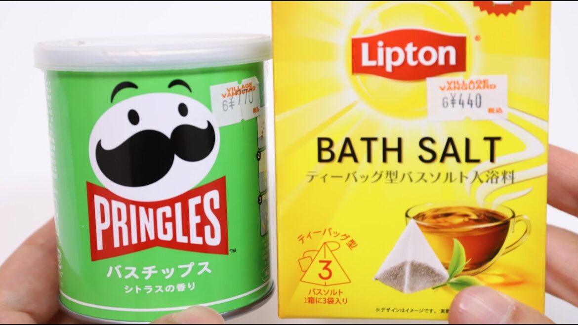 Pringles Bath Chips and Lipton Tea Bag Bath Salt Pringles Bath Chips and Lipton Tea Bag Bath Salt