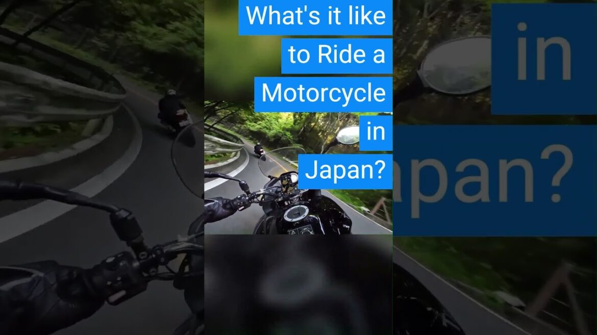 What's it like to Ride a Motorcycle in Japan?  #japan  #travel  #motorcycle  #triumph  #tokyo