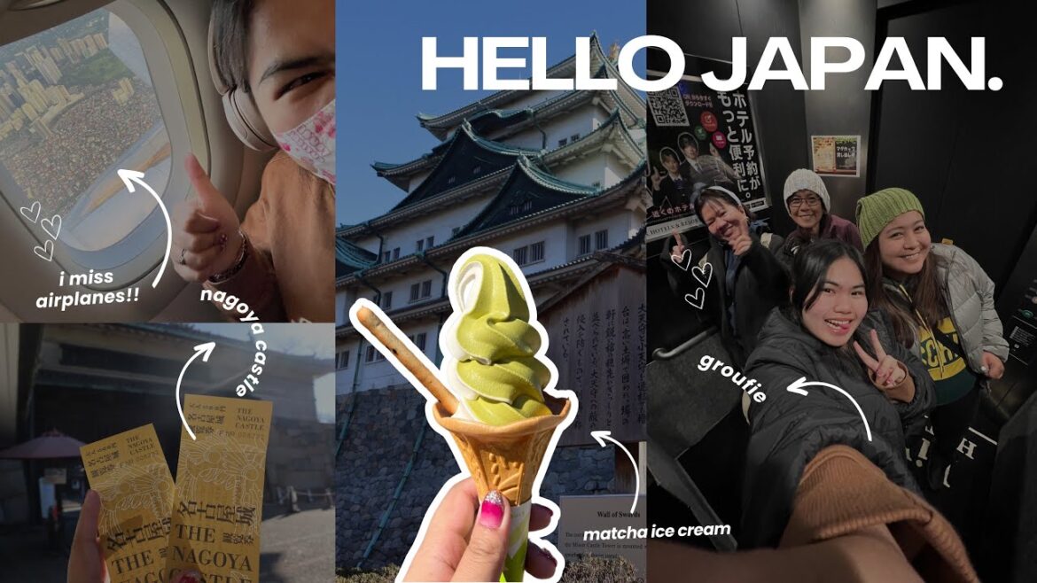 JAPAN VLOG ♡ Touchdown Nagoya 🎌 — Shallie Rose