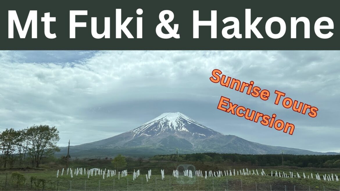 Mt Fuji and Hakone Day Trip:  Sunrise Tours Motorcoach Excursion Mt Fuji and Hakone Day Trip:  Sunrise Tours Motorcoach Excursion