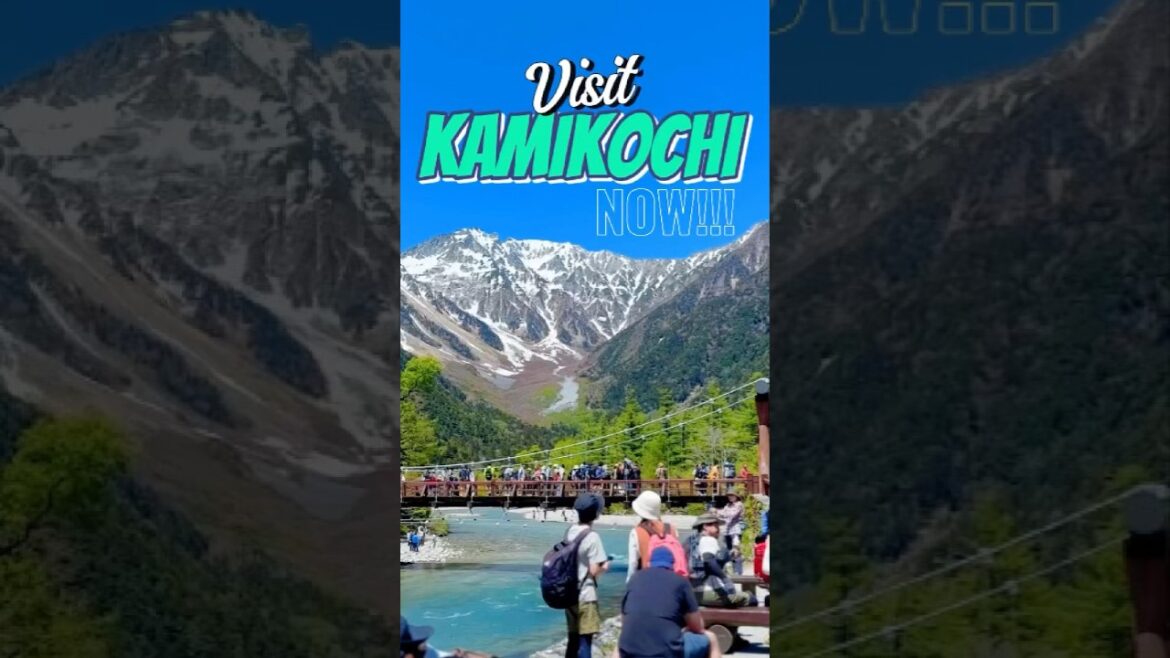 Exploring Kamikochi in Nagano. #shorts #japan #kamikochi #travel