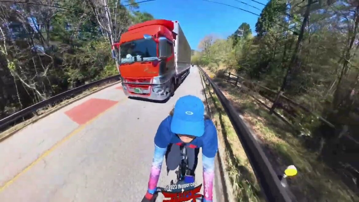 Scenic Japan Cycling Along Lake Kawaguchiko Mount Fuji 2024.04.25 Ride Yamanashi 河口湖 富士山 景色