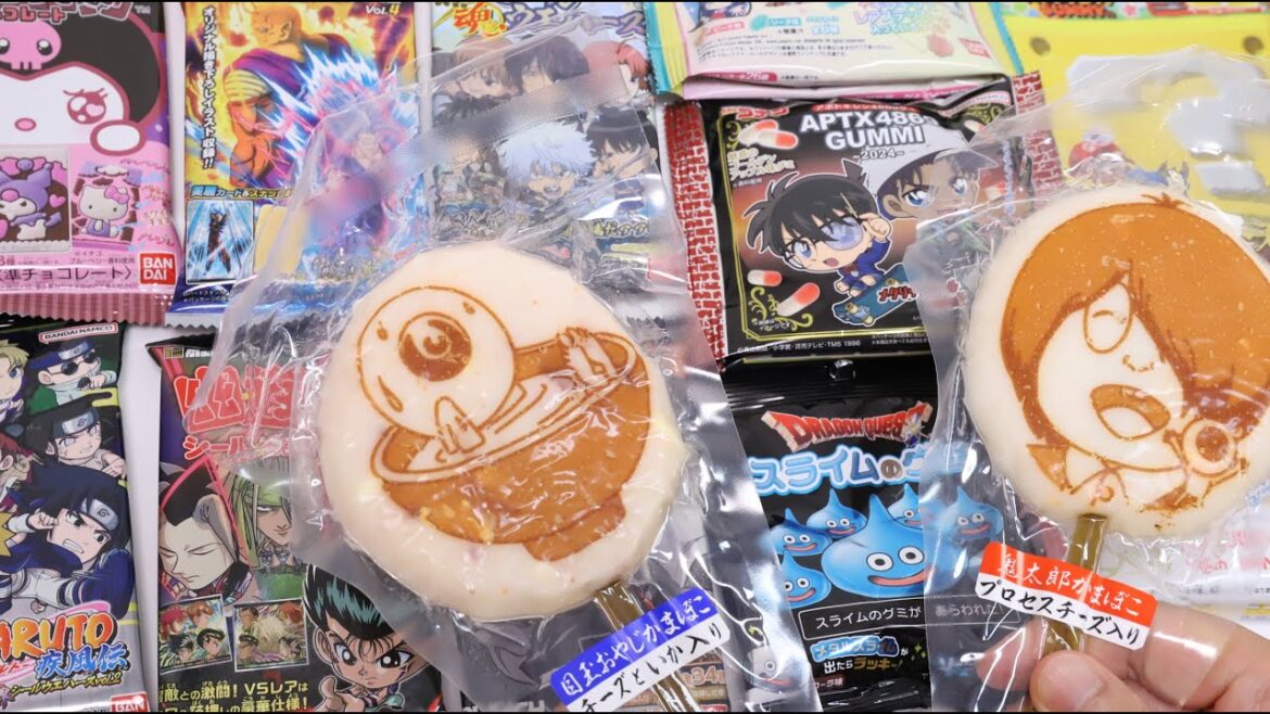 Game and Anime Candy and Snacks Collection Game and Anime Candy and Snacks Collection