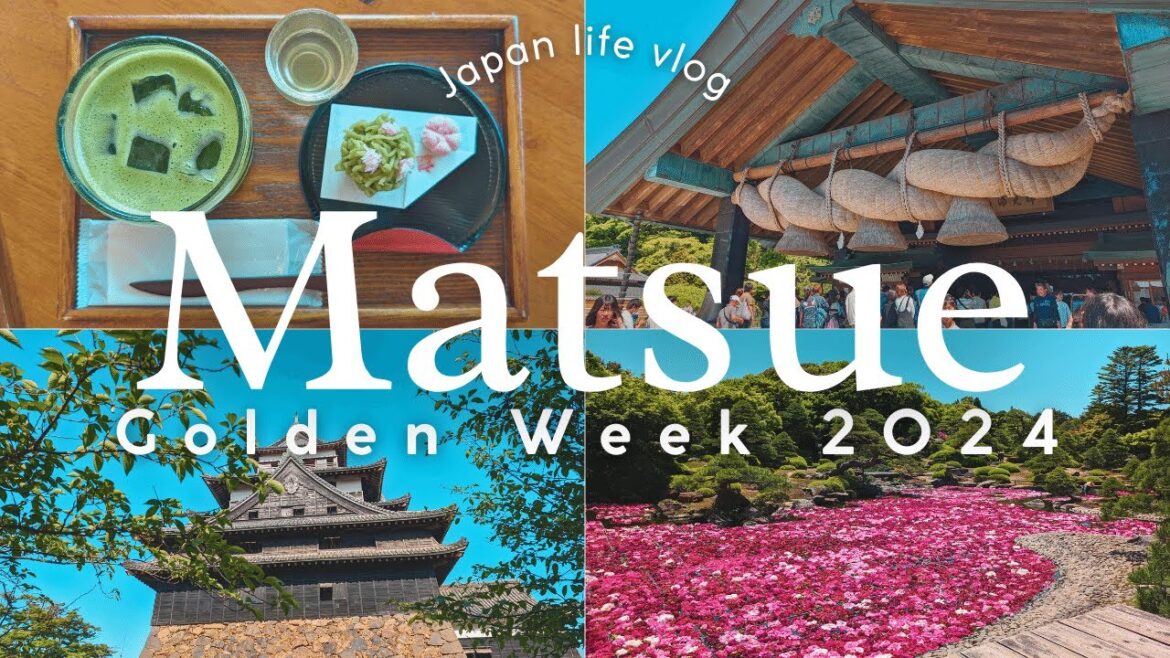 Matsue: Golden Week peonies, Izumo Taisha and Matsue Castle