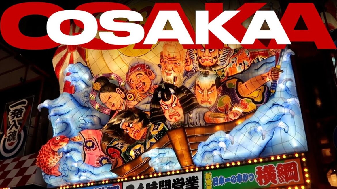 A day in Osaka! (Osaka Castle & Shinsekai)